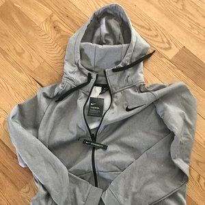 Nike Men's Thermal Full Zip Fleece Hoodie Aj4450 091 Size Large